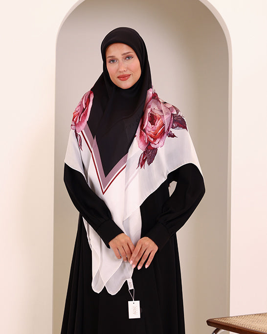 Muted Rose bird Scarf