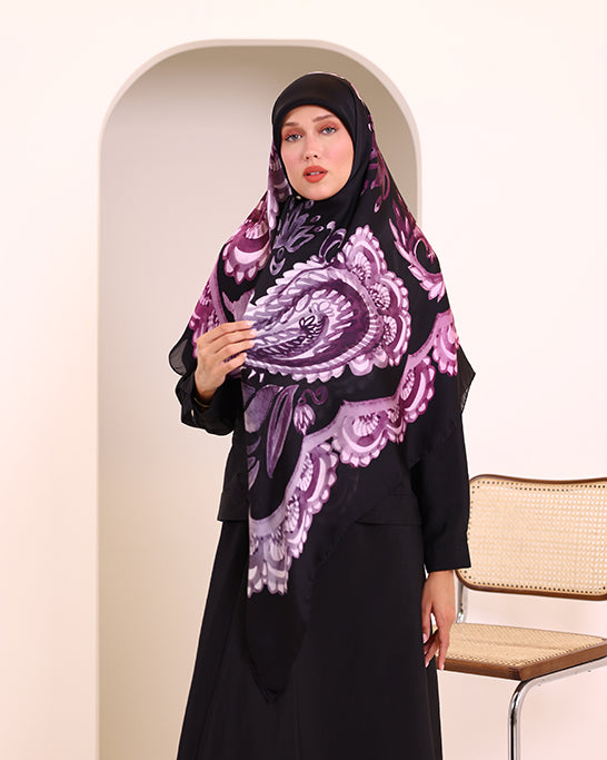 Ivory Bloom Scarf