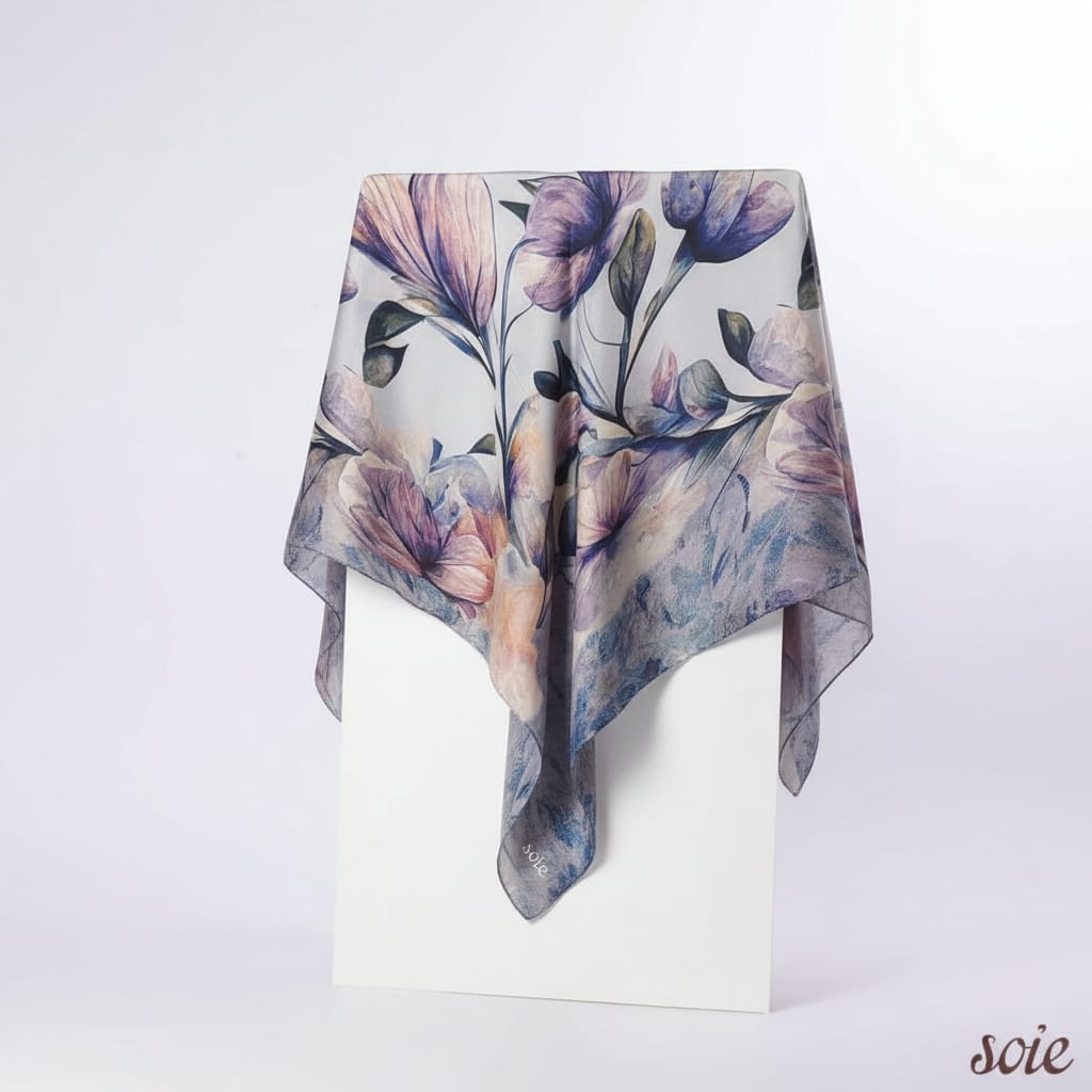 Spring Magnolia Blooms scarf