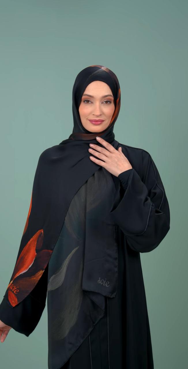 silk turkish shawl KJ8