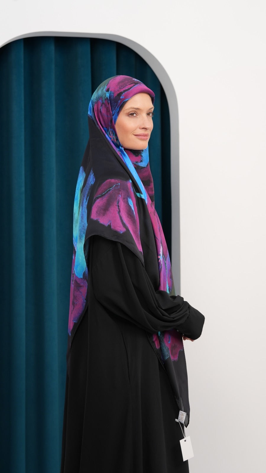 Italy silk scarf ITH4