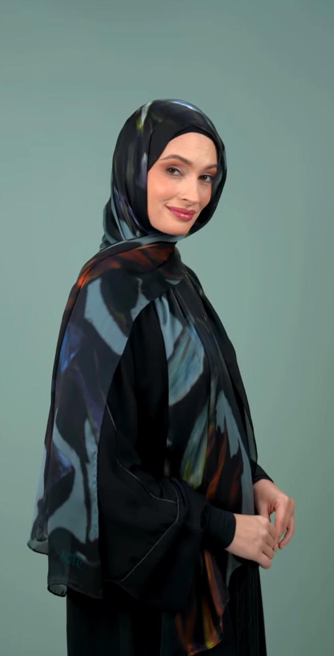 silk turkish shawl KL9