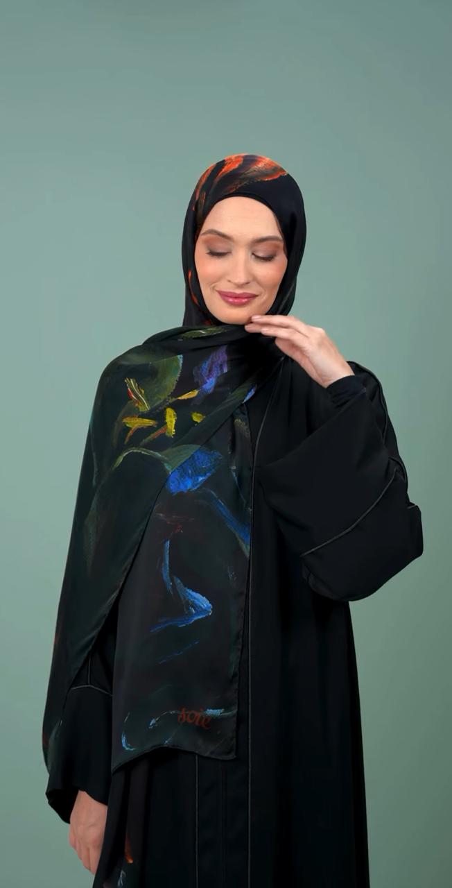 silk turkish shawl KL2