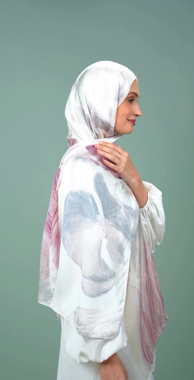 silk turkish shawl KL8