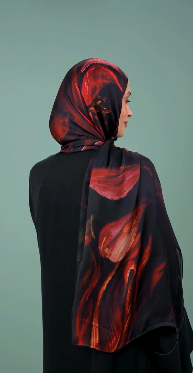 silk turkish shawl KL1