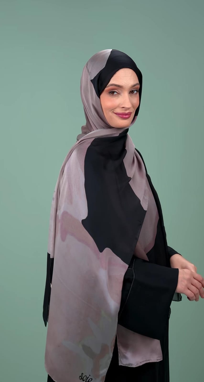 silk turkish shawl KA1