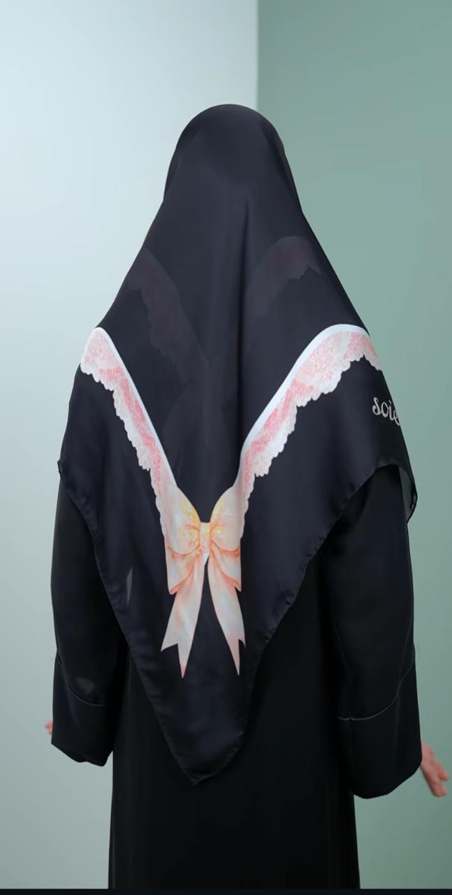 italy silk scarf KJH3