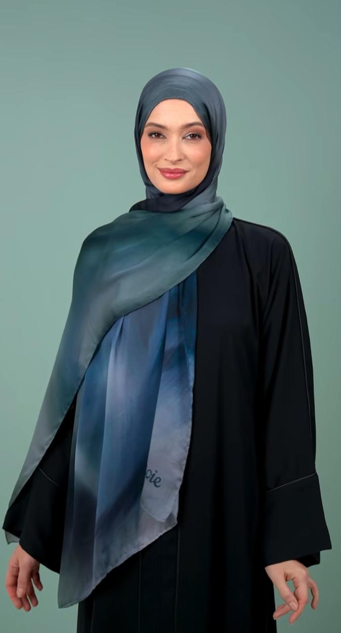 silk turkish shawl JI6