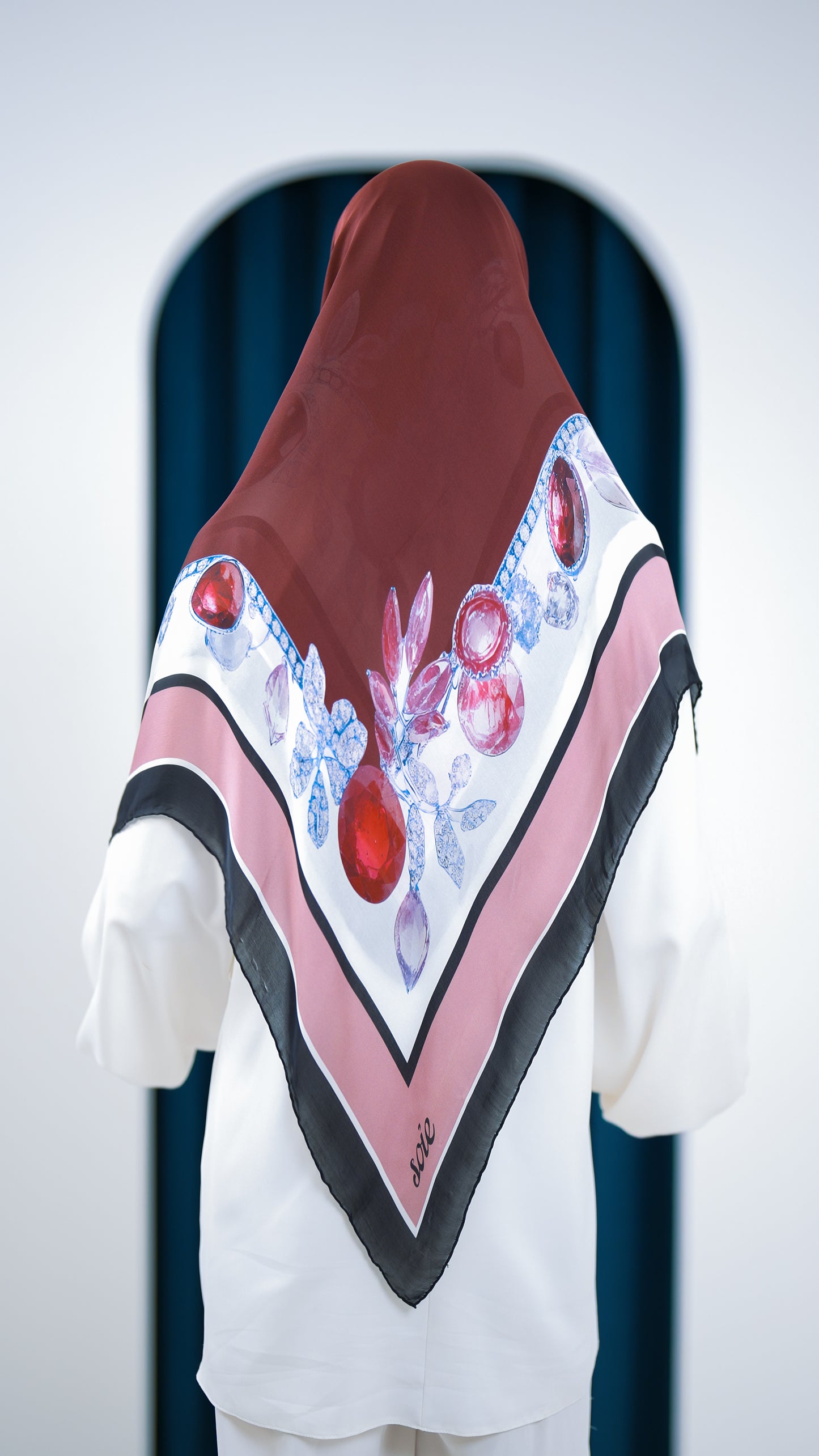 Soie Turkish scarf Ctr2