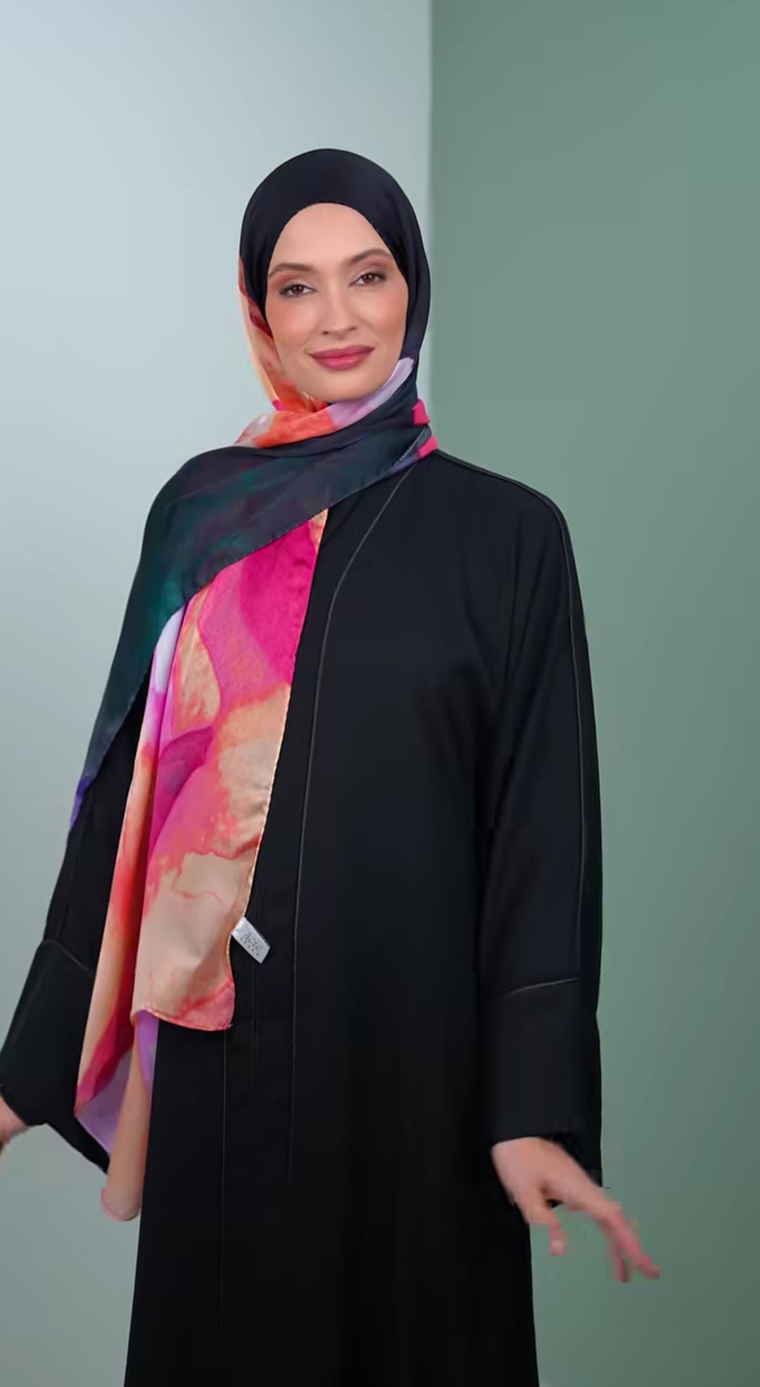 italy silk shawl GT2