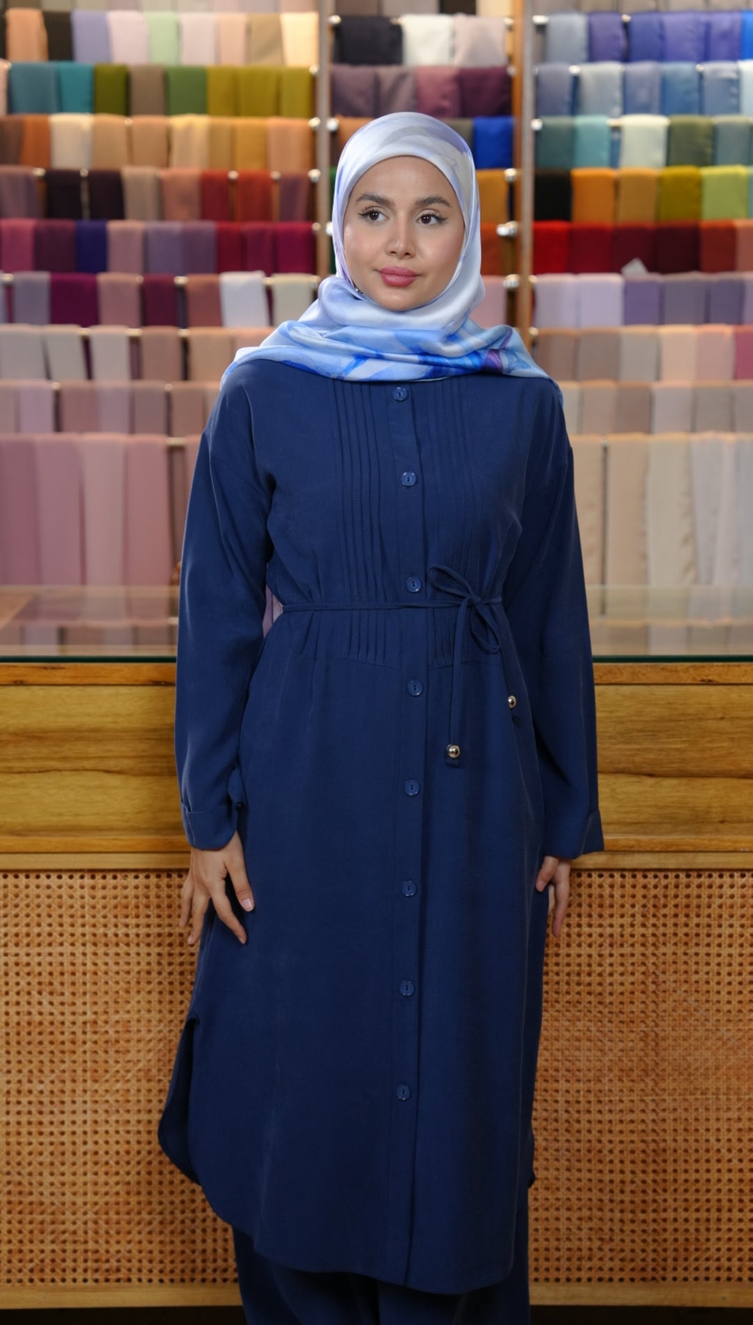 Navy Modest Set