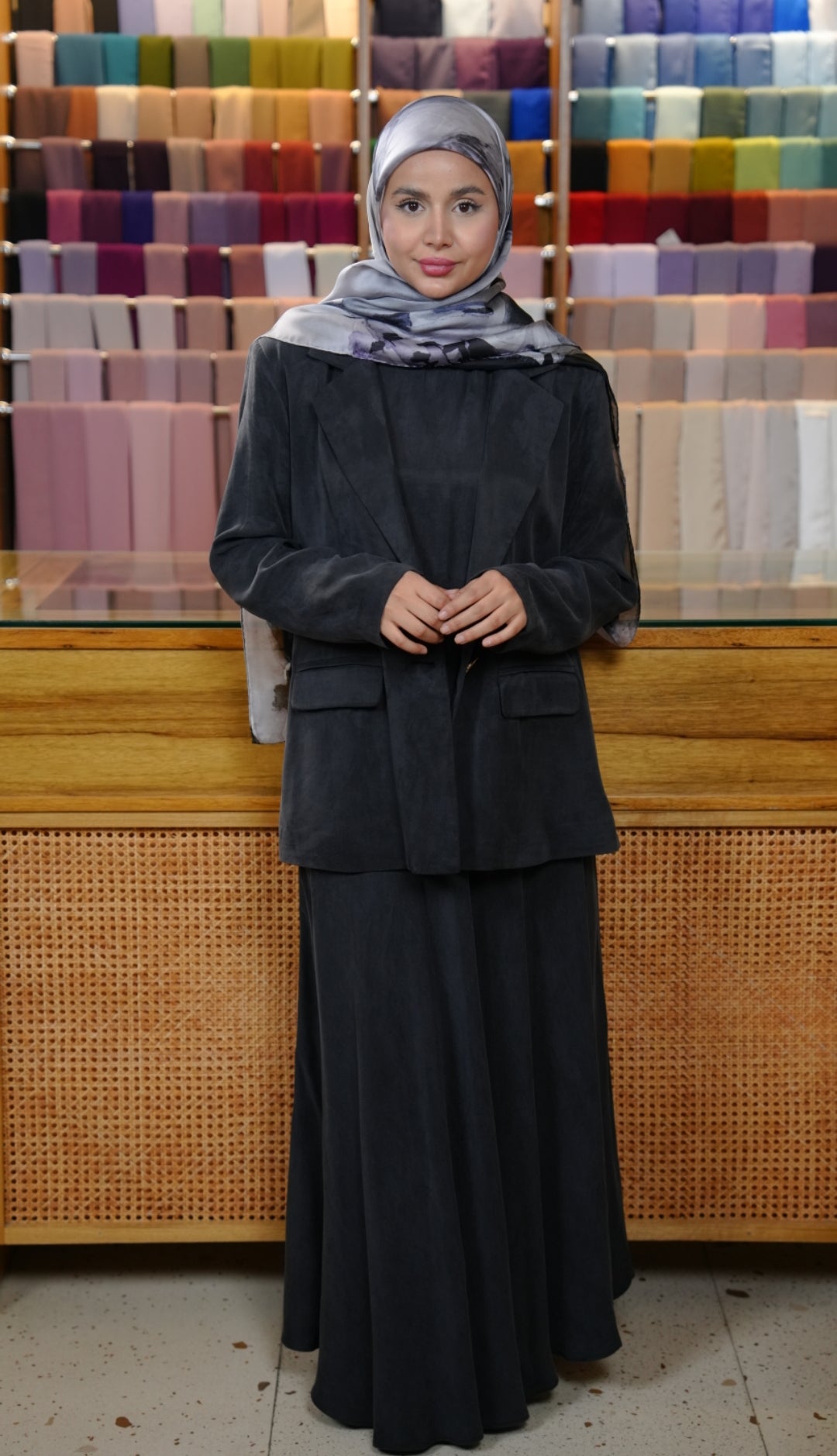 Black Skirt set 3 pieces