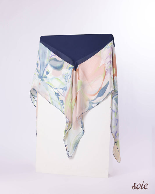 Autum bloom scarf