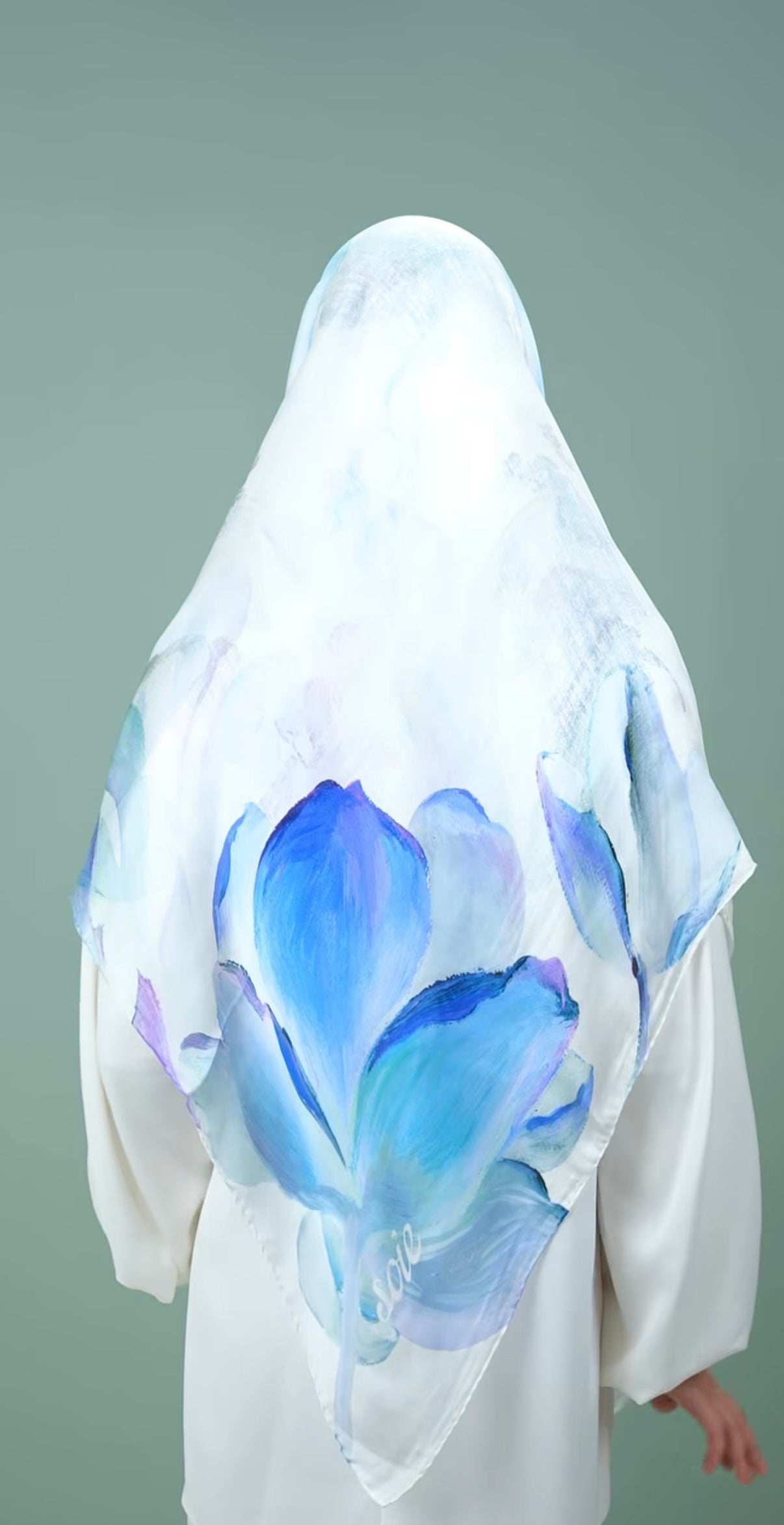 turkish silk scarf URY3