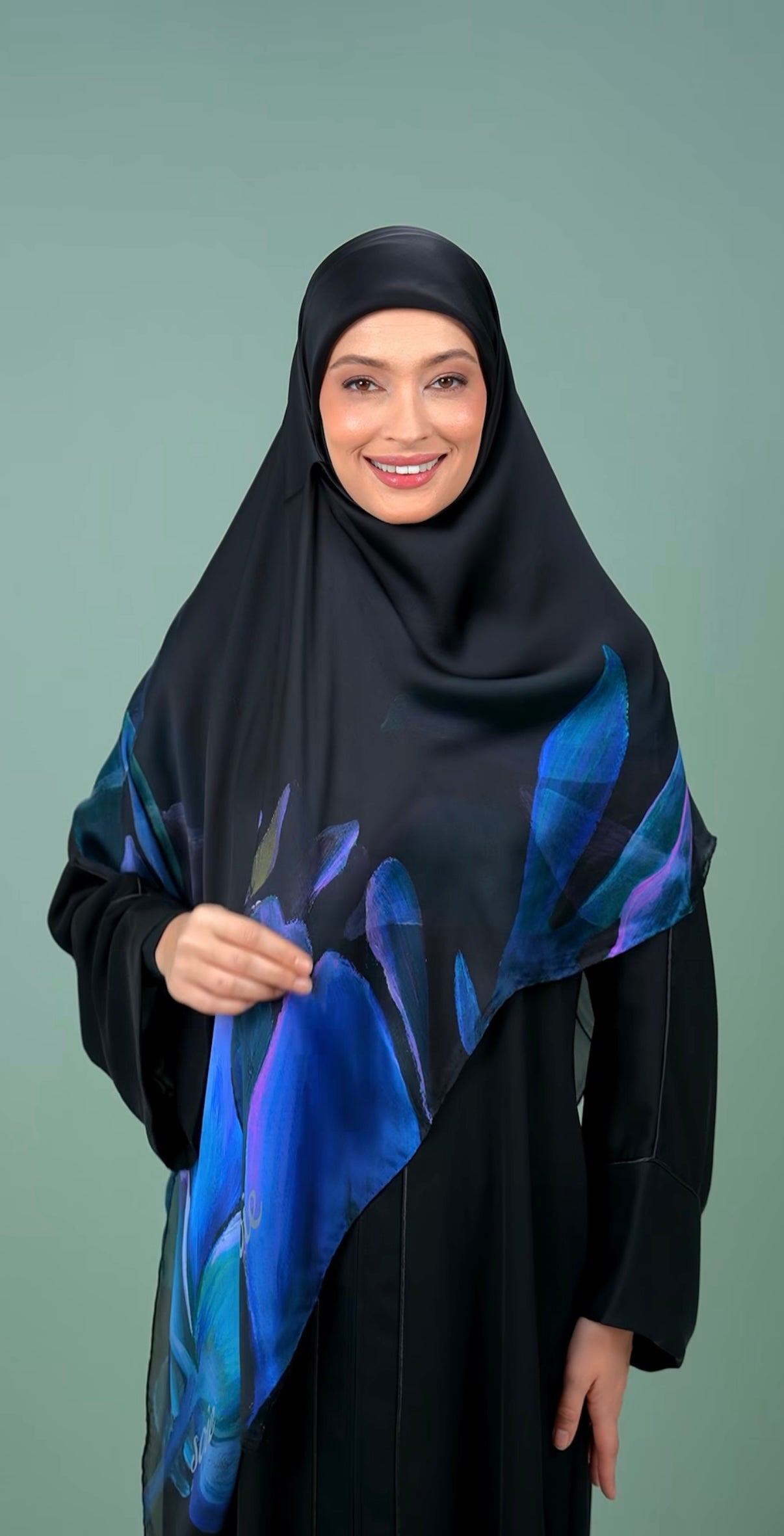 turkish silk scarf URY1