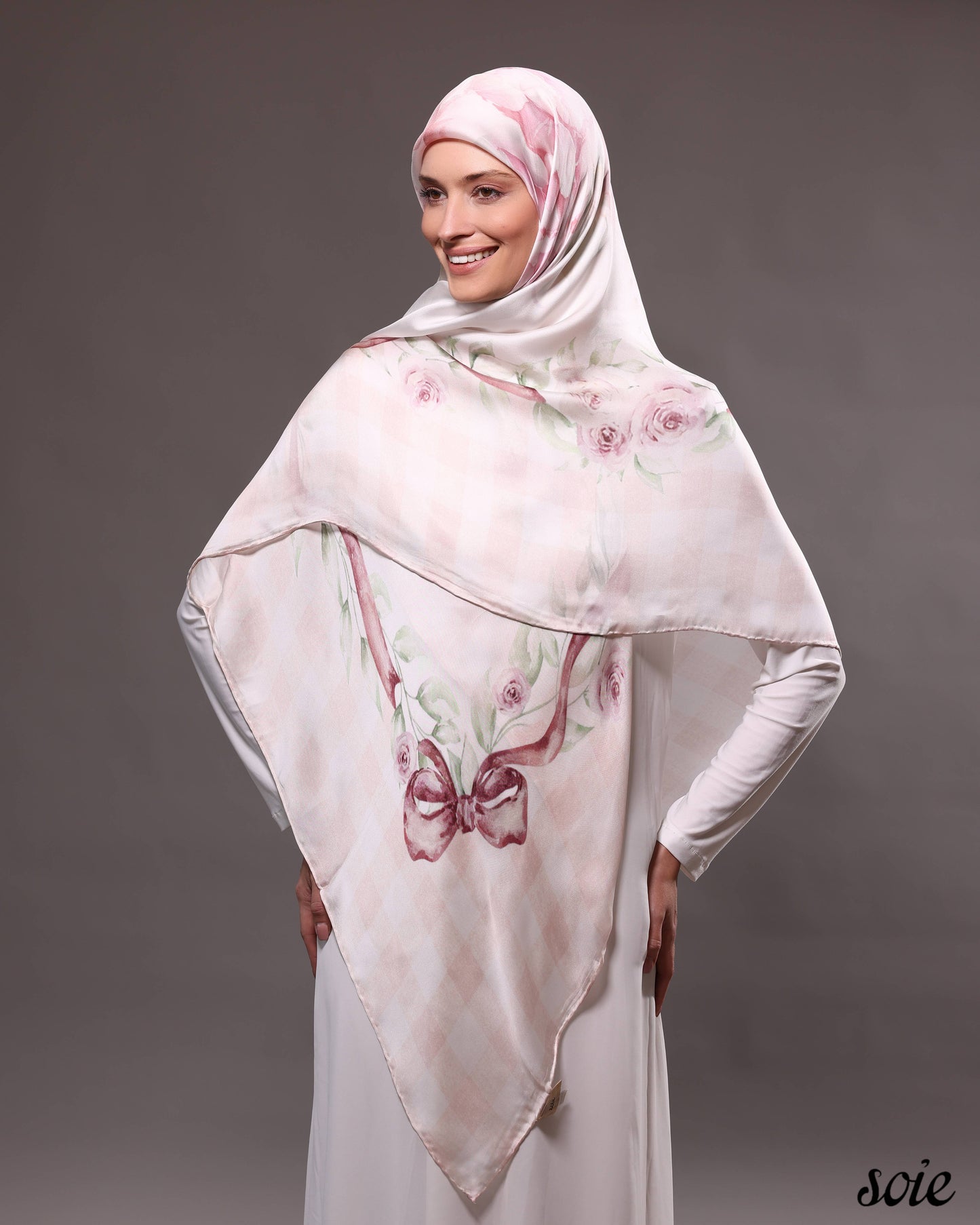 Orchid Symphony Scarf