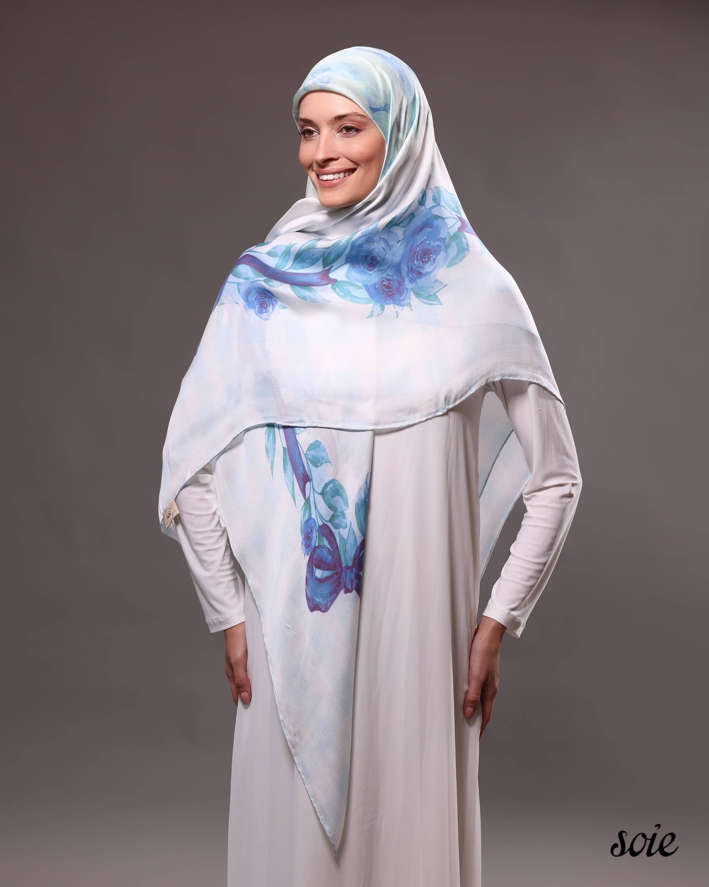 Orchid Symphony Scarf
