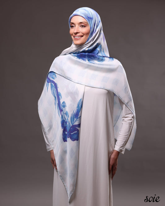 Orchid Symphony Scarf 2