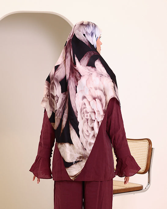 Peony Twilight scarf