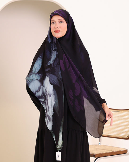 Peony Twilight scarf