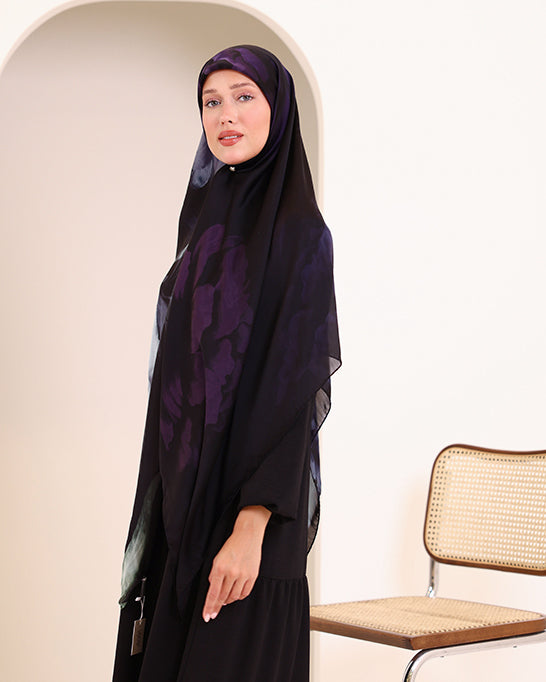 Peony Twilight scarf