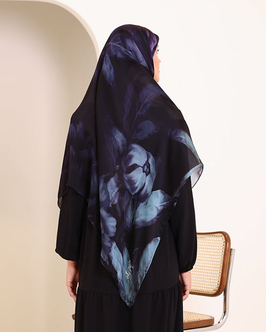 Peony Twilight scarf
