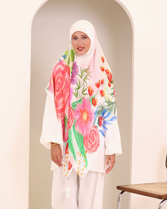 Spring Haze scarf