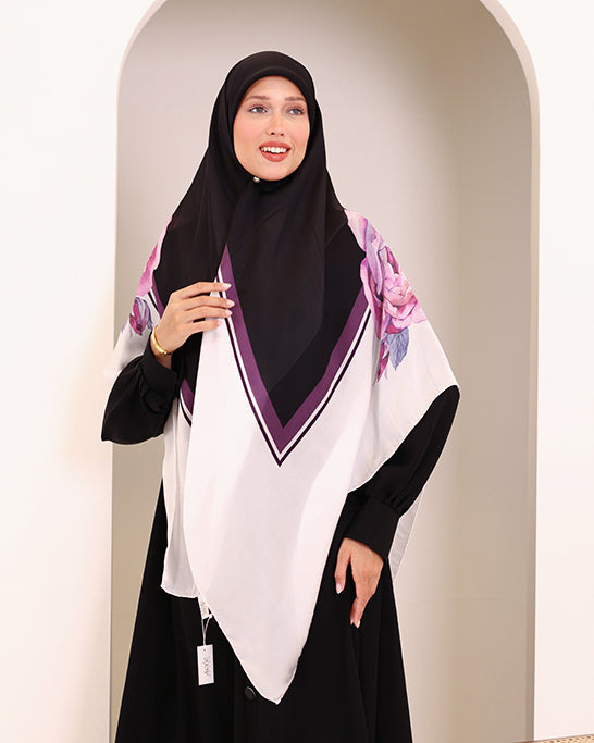 Muted Rose bird Scarf