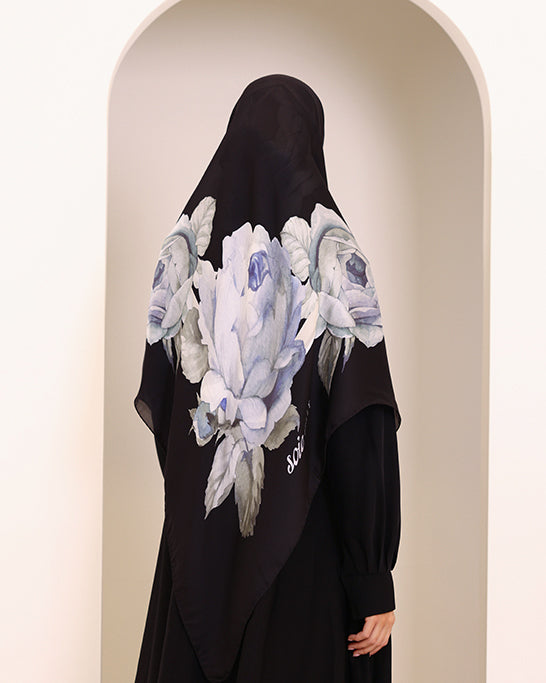 Muted Rose bird Scarf