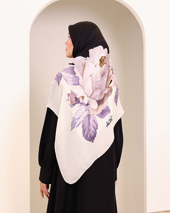 Muted Rose bird Scarf