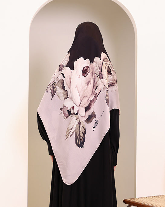 Muted Rose bird Scarf