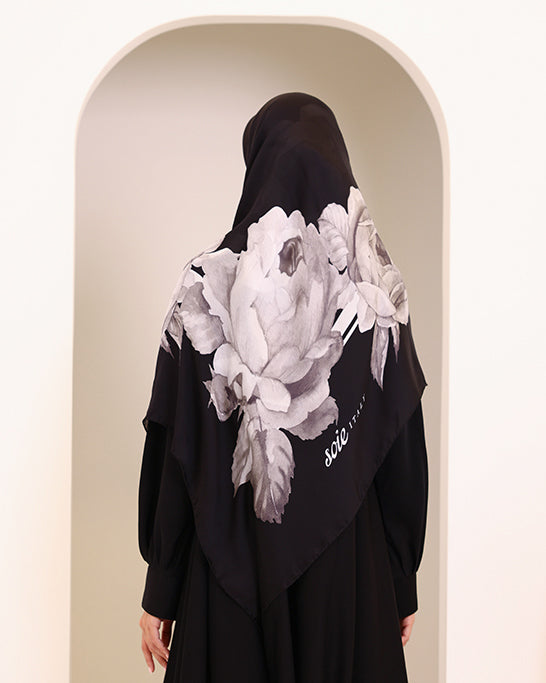 Muted Rose bird Scarf