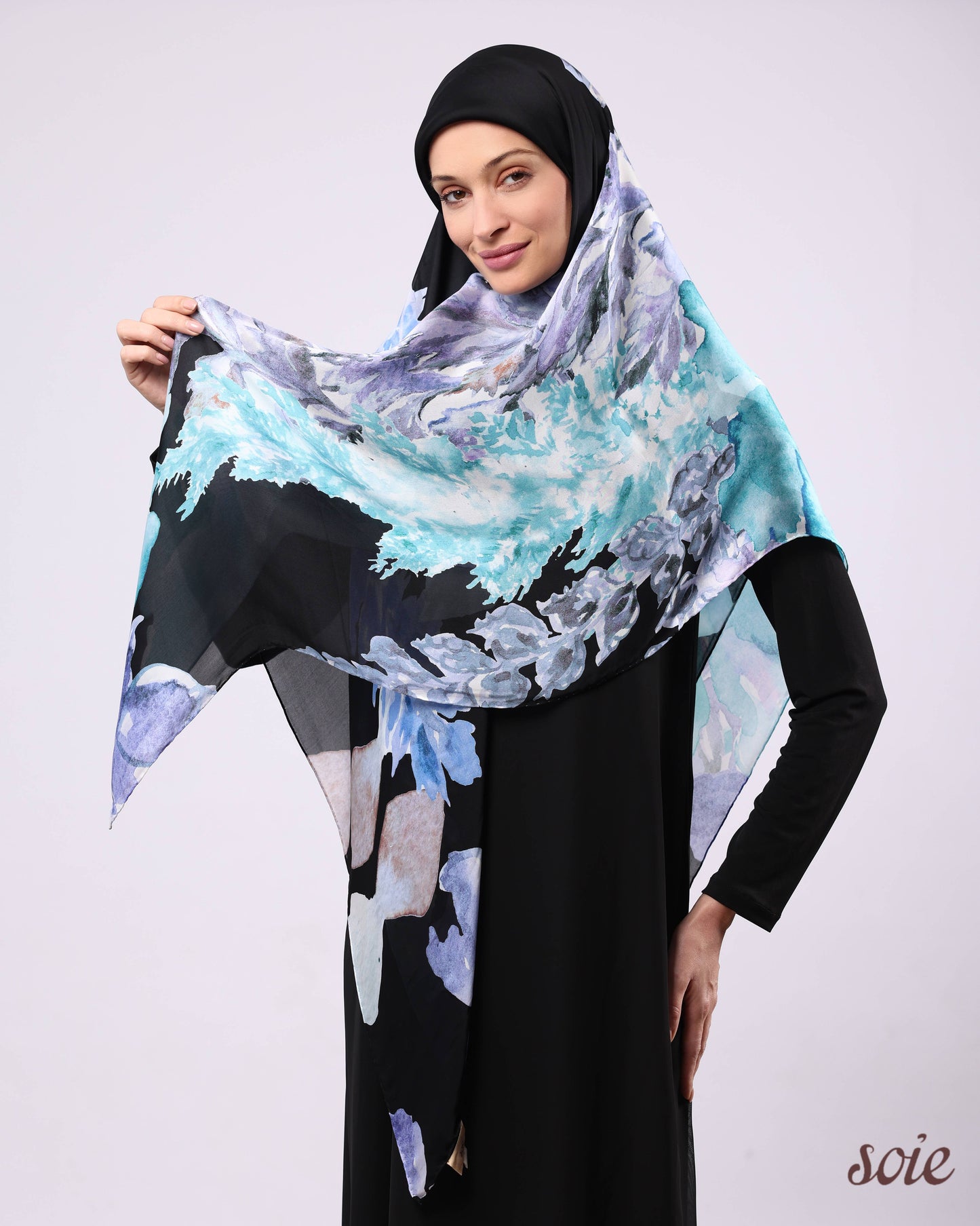 Wheat bloom scarf