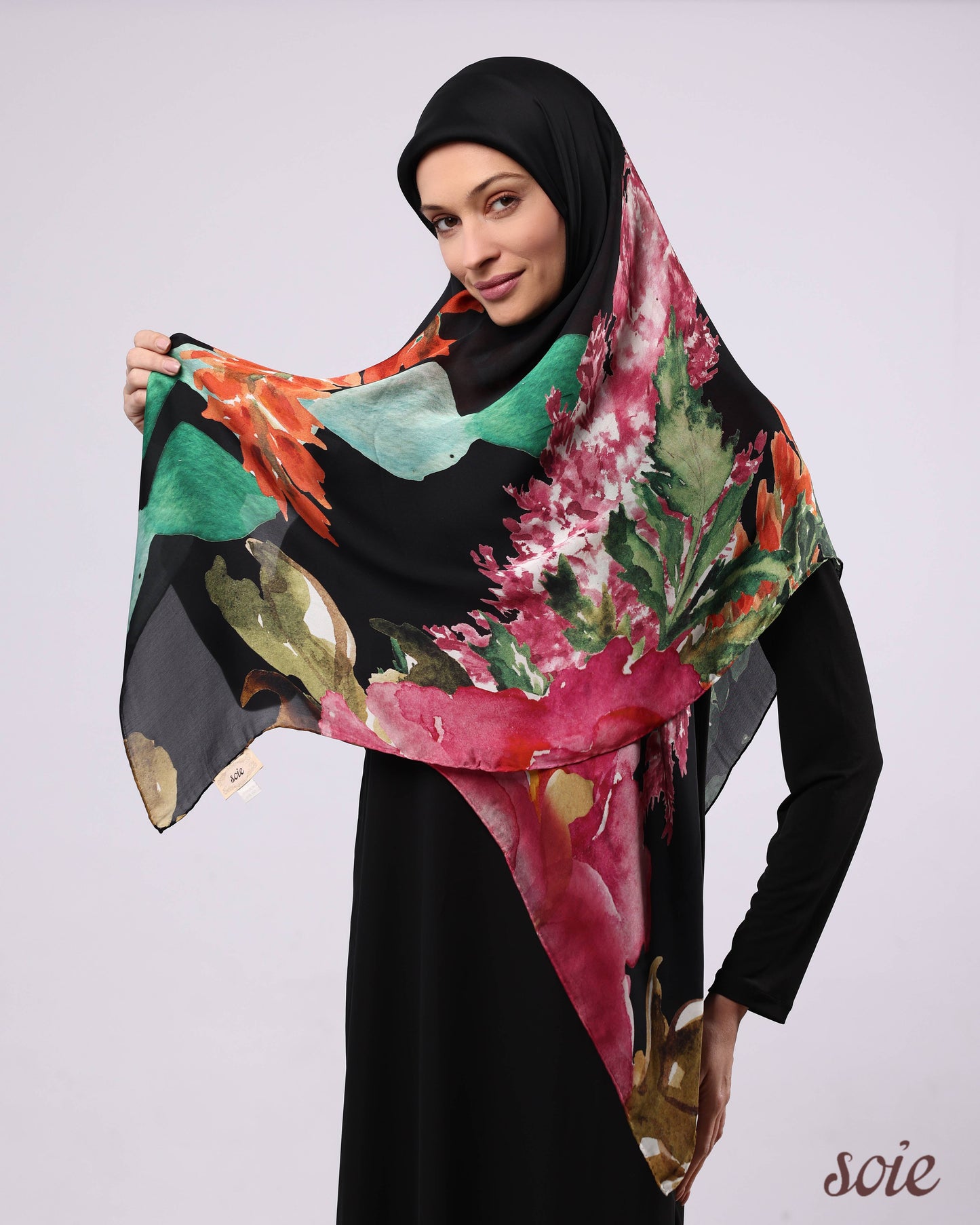 Wheat bloom scarf