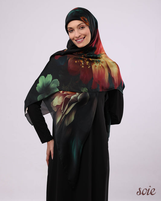 dark blossom scarf