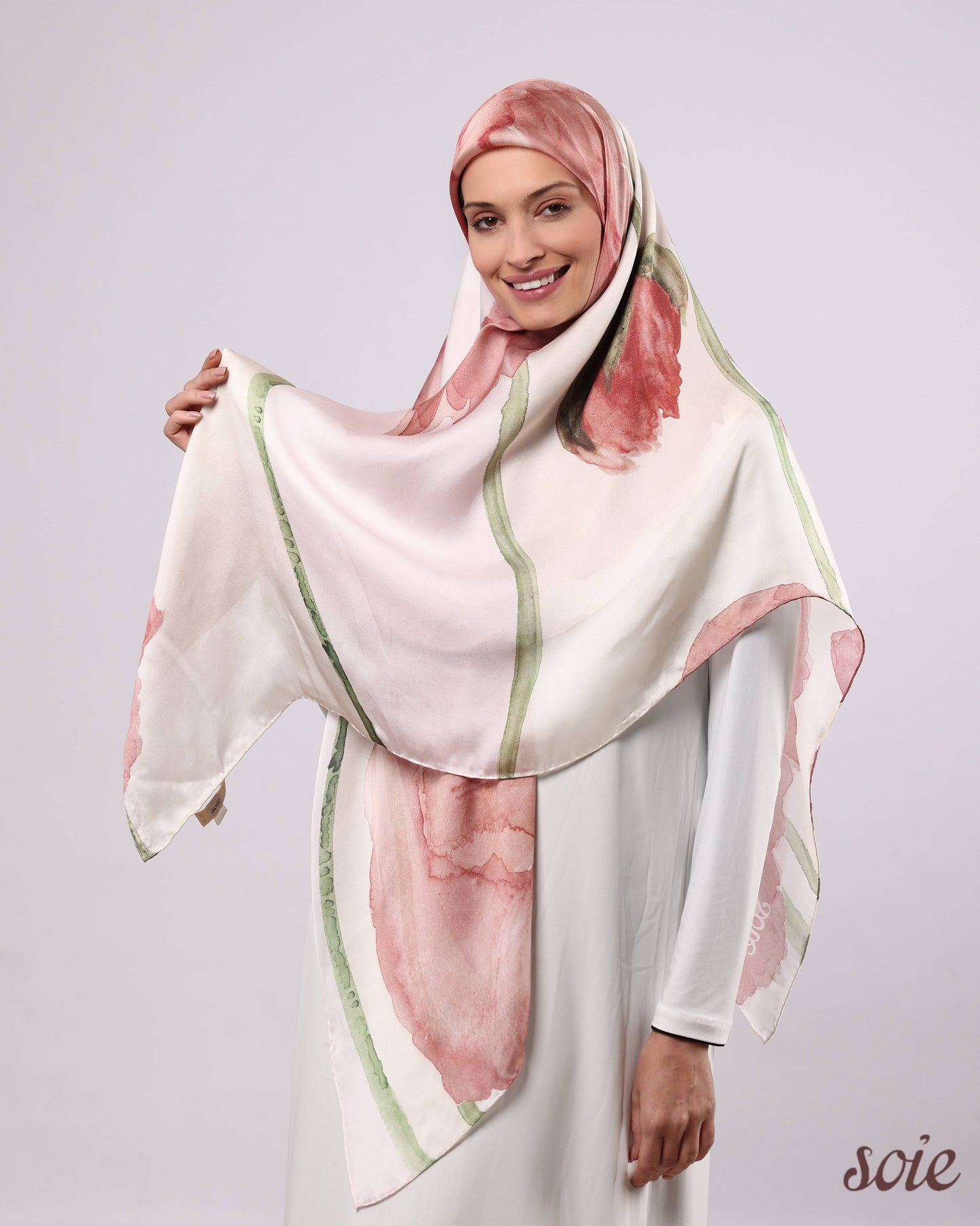 Poppy dream scarf
