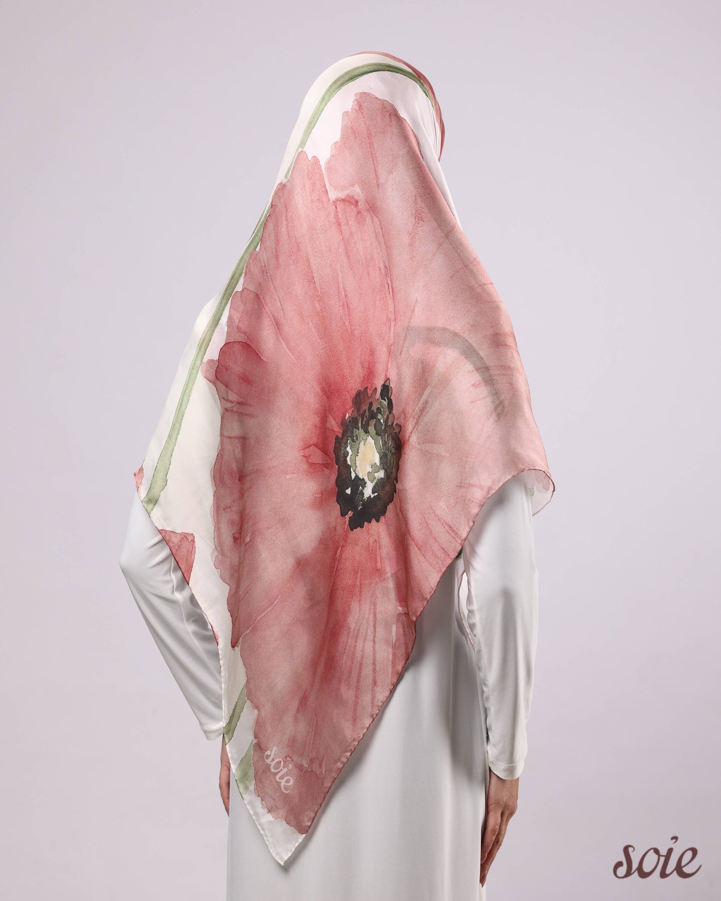 Poppy dream scarf