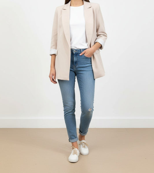 Beige Sport blazer