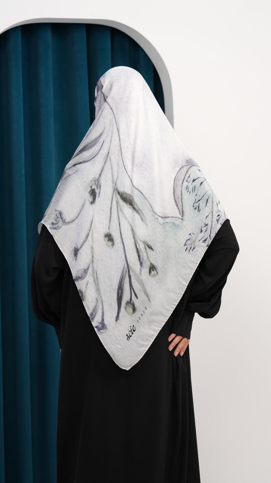 Italy silk scarf ITG3