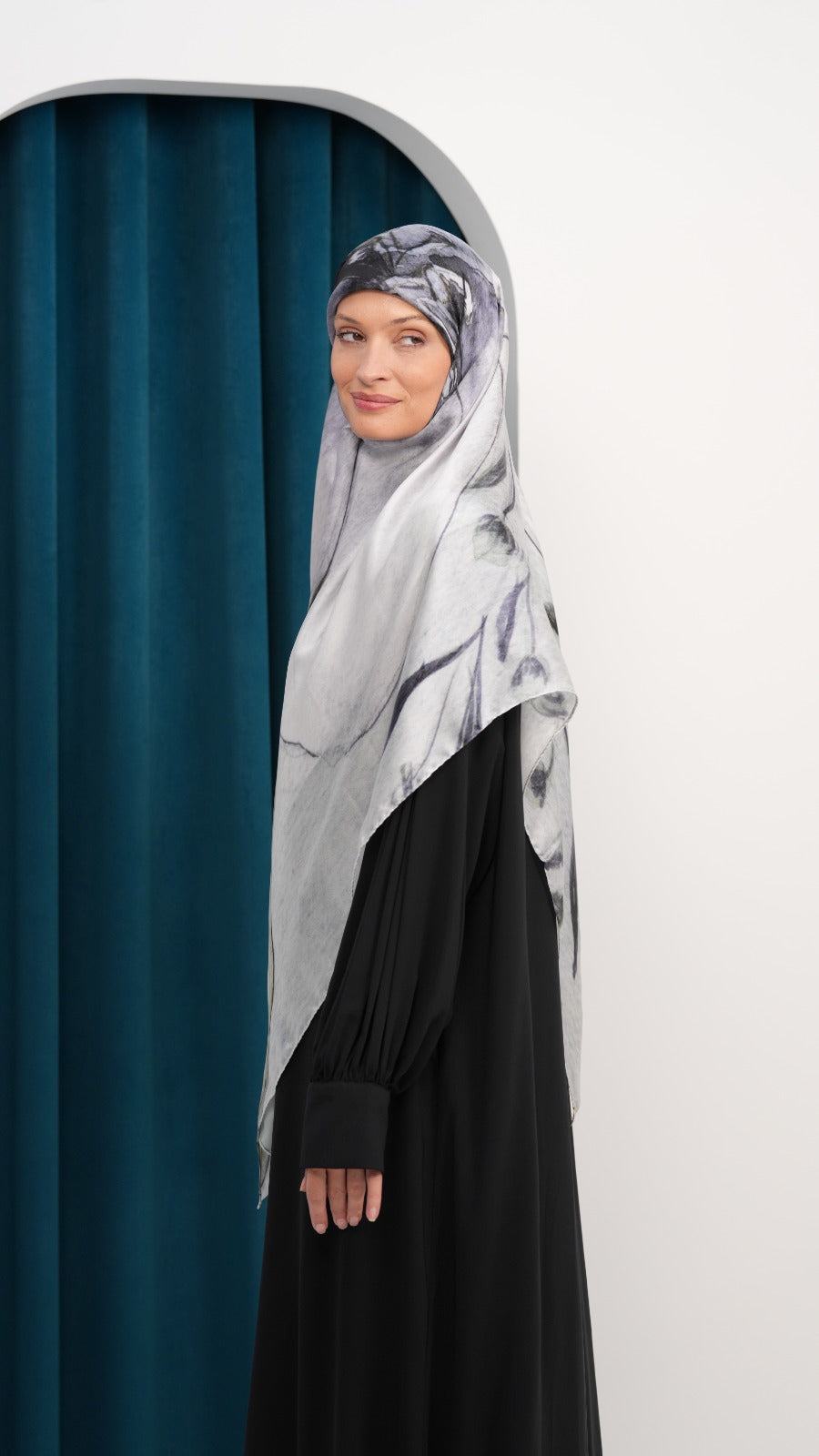 Italy silk scarf ITG3