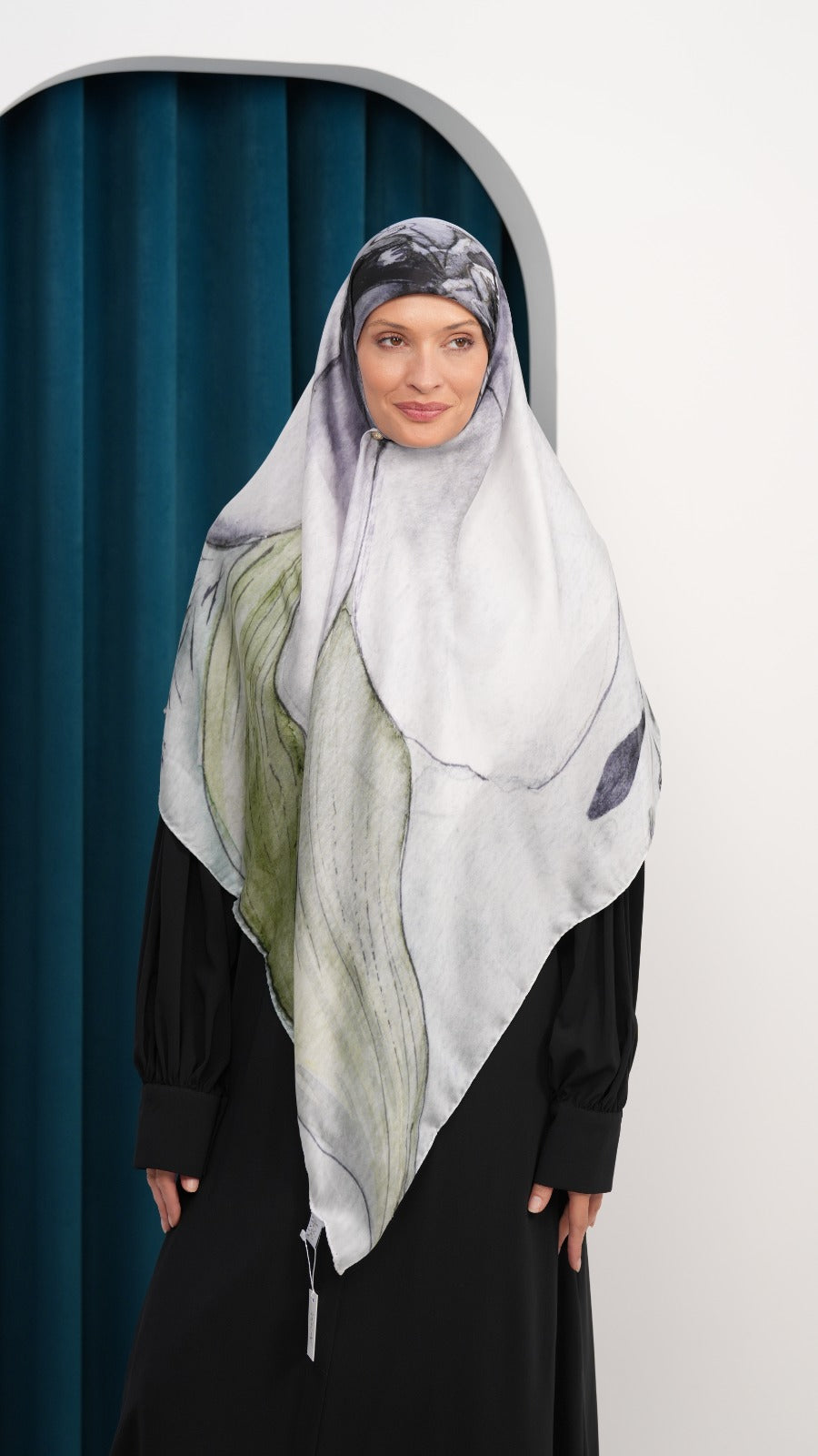 Italy silk scarf ITG3