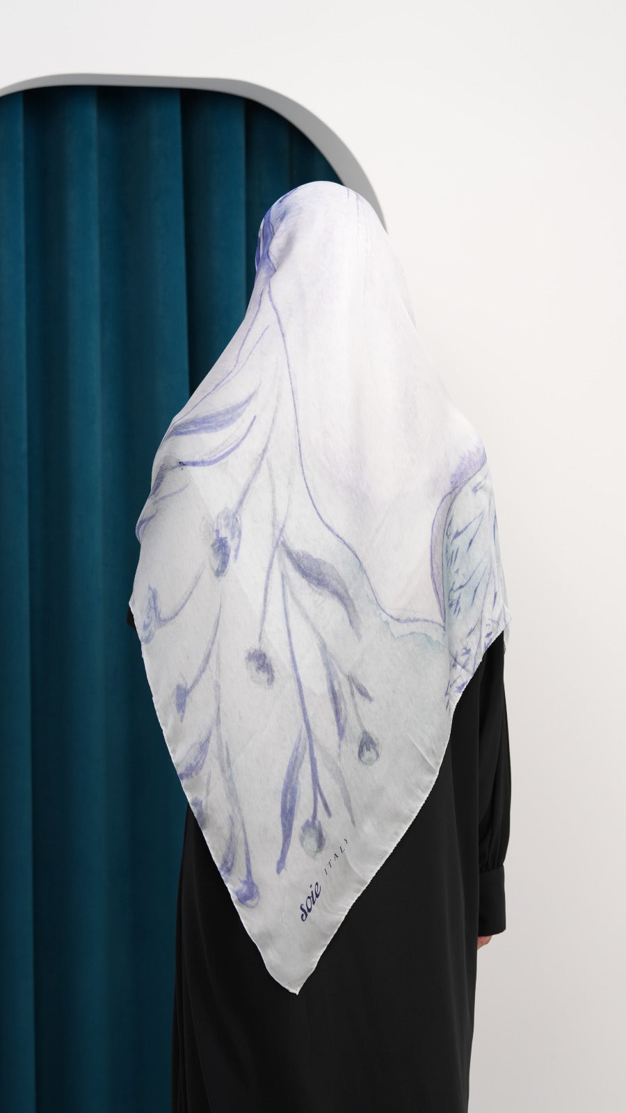 Italy silk scarf ITG5