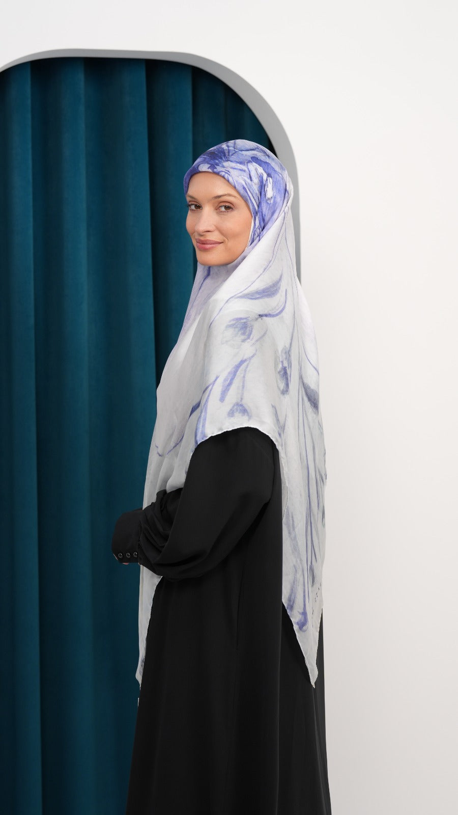 Italy silk scarf ITG5