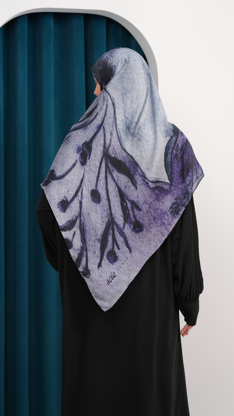 Italy silk scarf ITG2