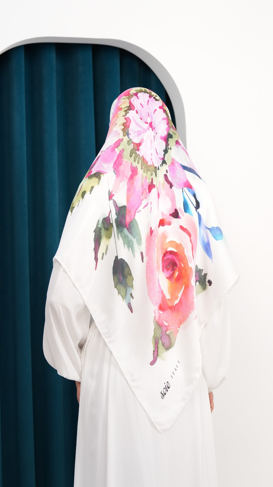 Italy silk scarf ITI4