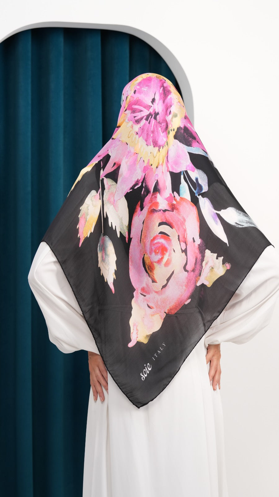 Italy silk scarf ITI2