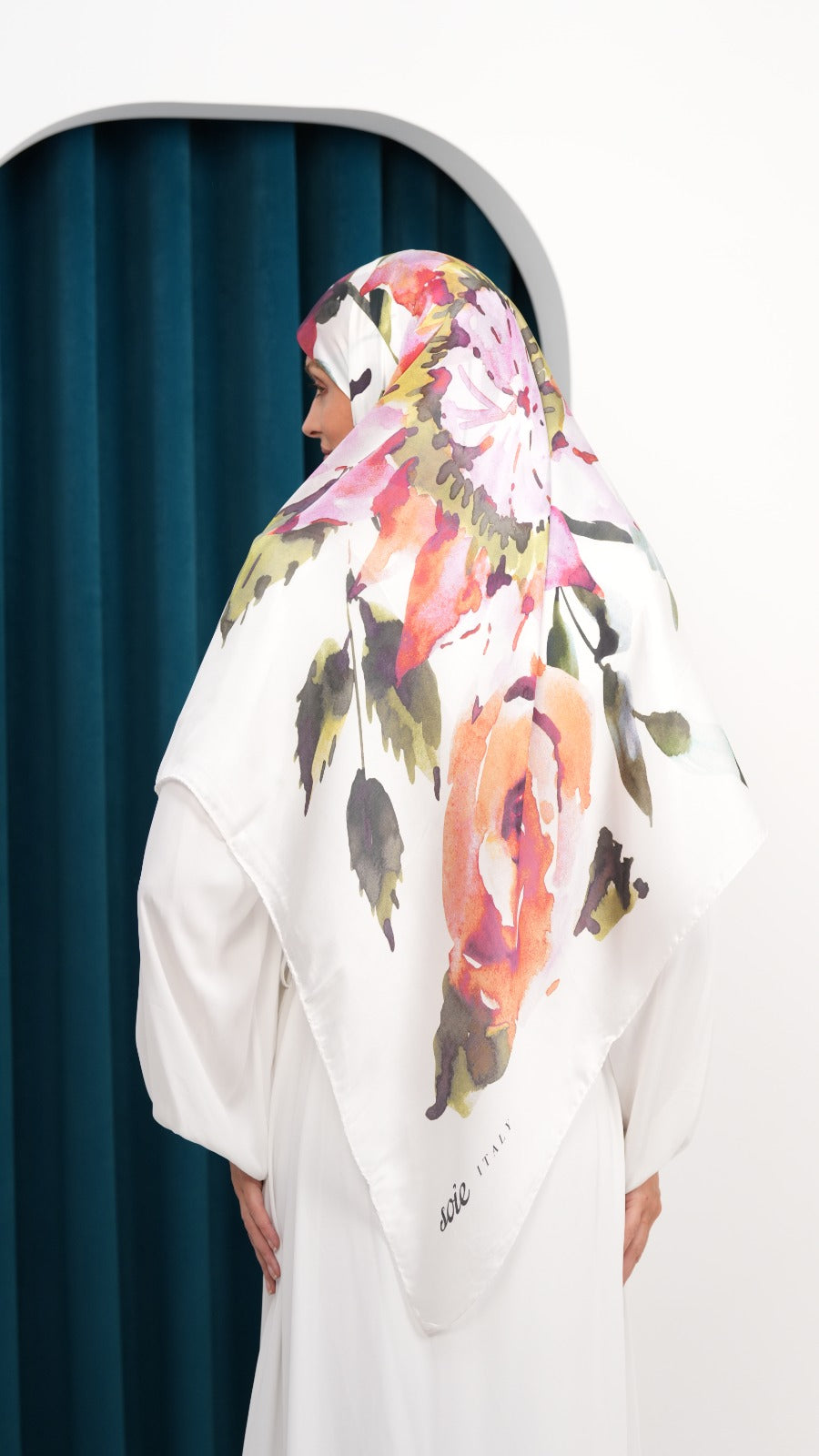 Italy silk scarf ITI1