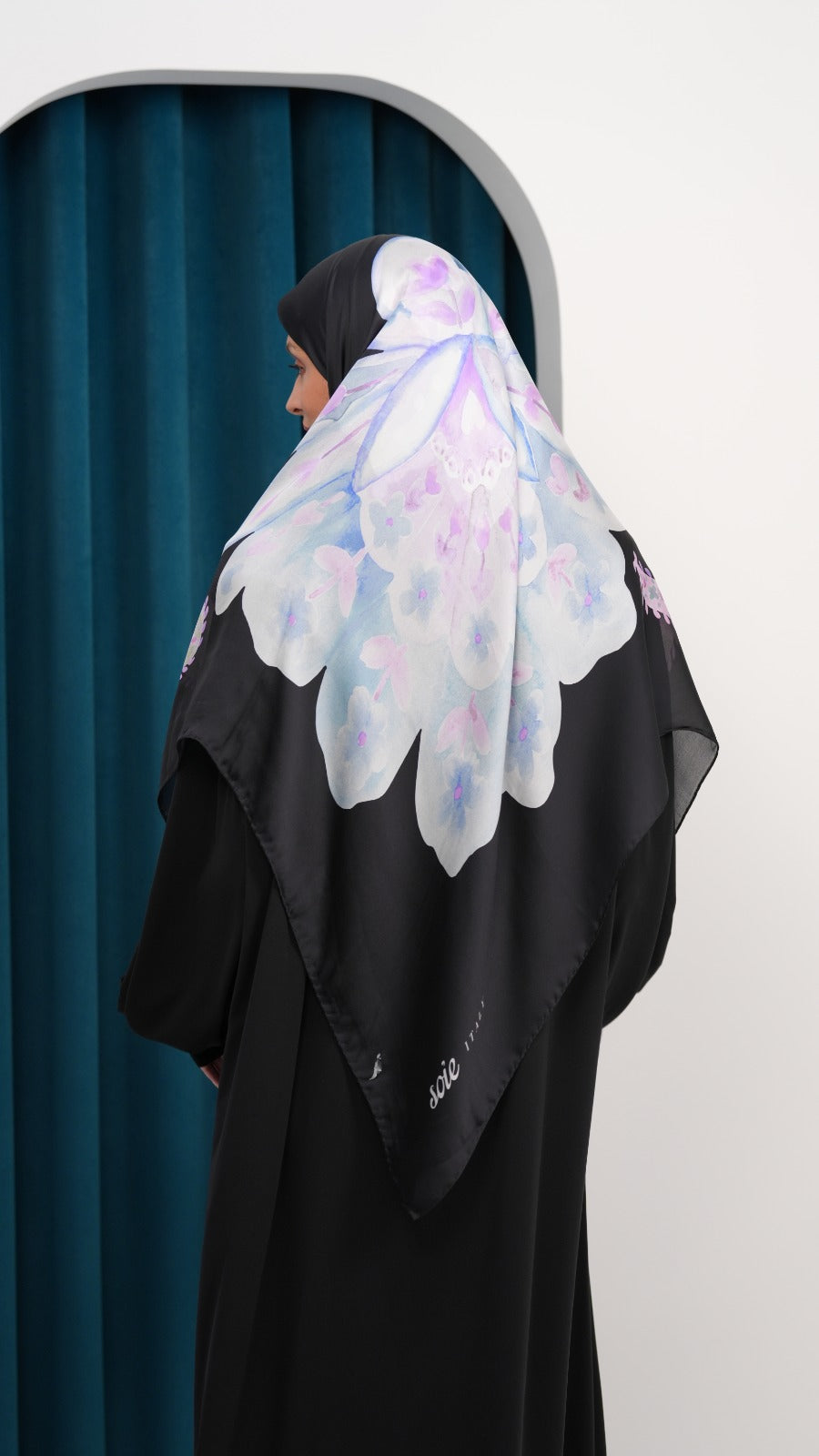 Italy silk scarf ITJ3