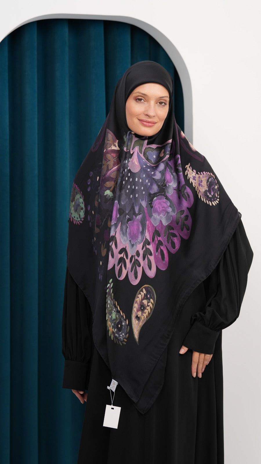 Italy silk scarf ITJ5