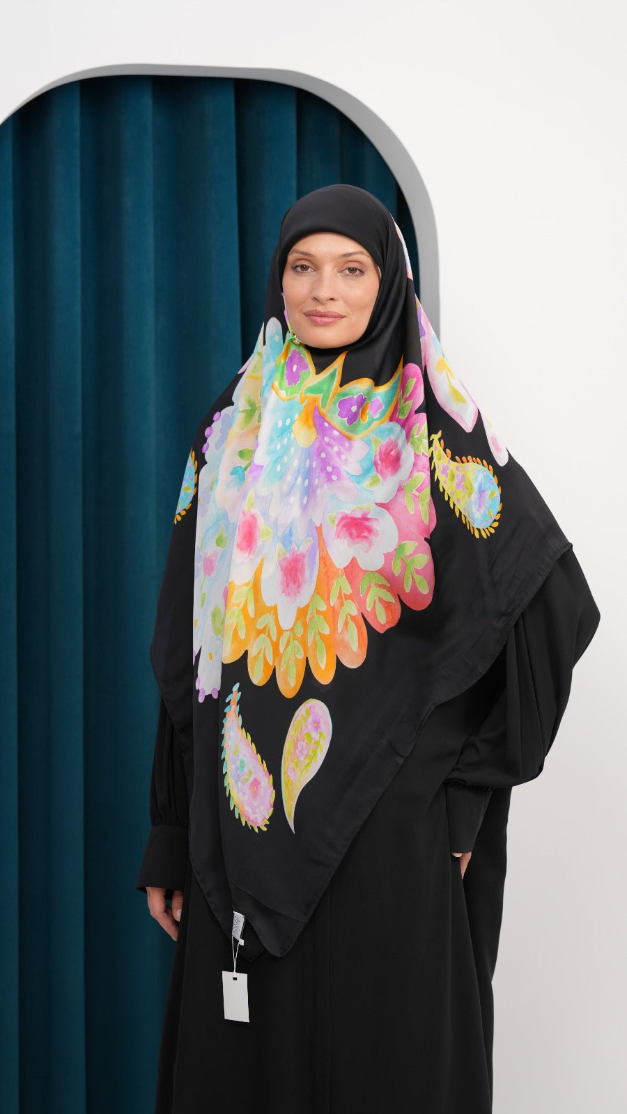 Italy silk scarf ITJ1